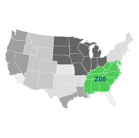 Mapa Zona8